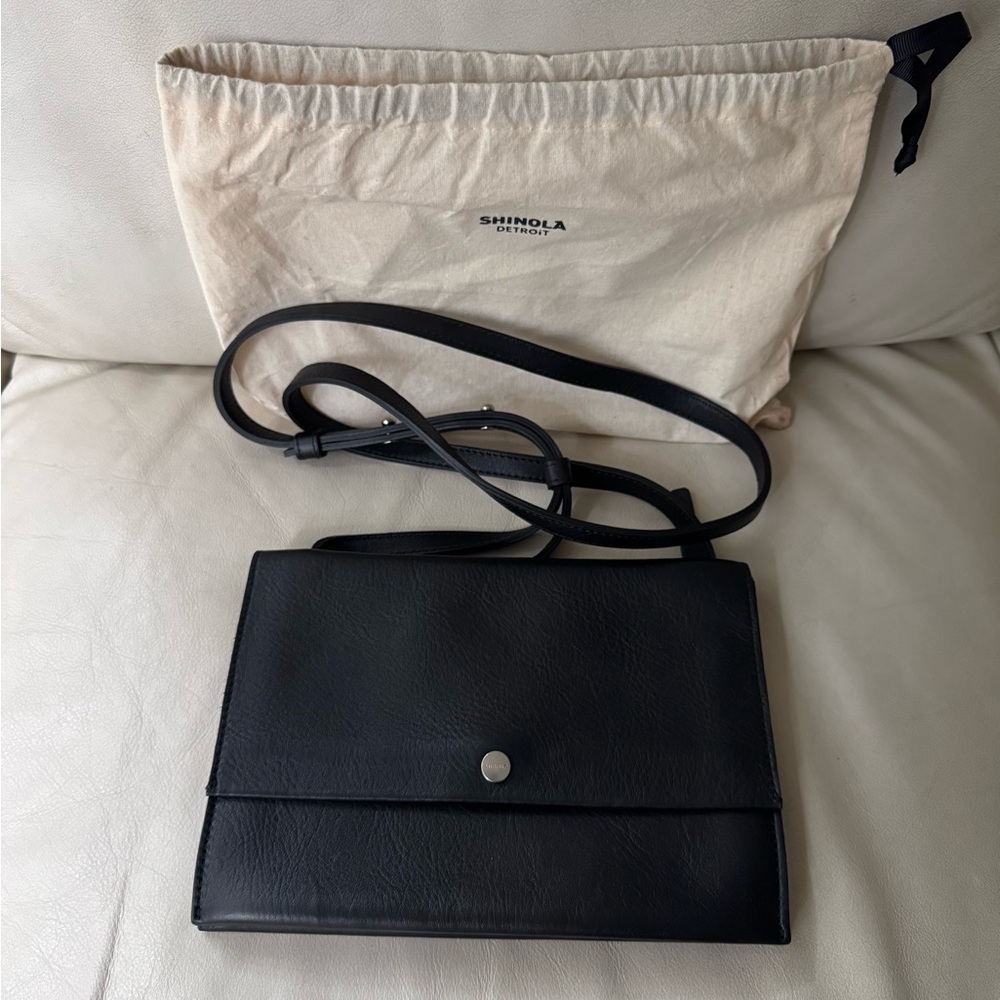 Shinola Accordion Crossbody